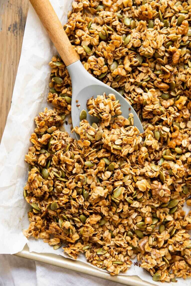Pumpkin Flax Seed Granola