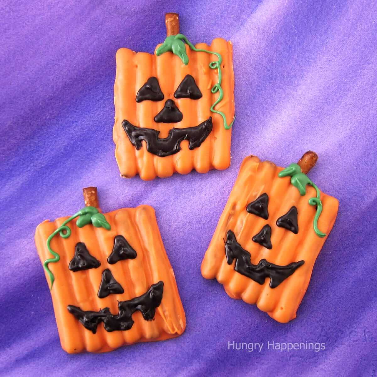 Pumpkin Pretzels