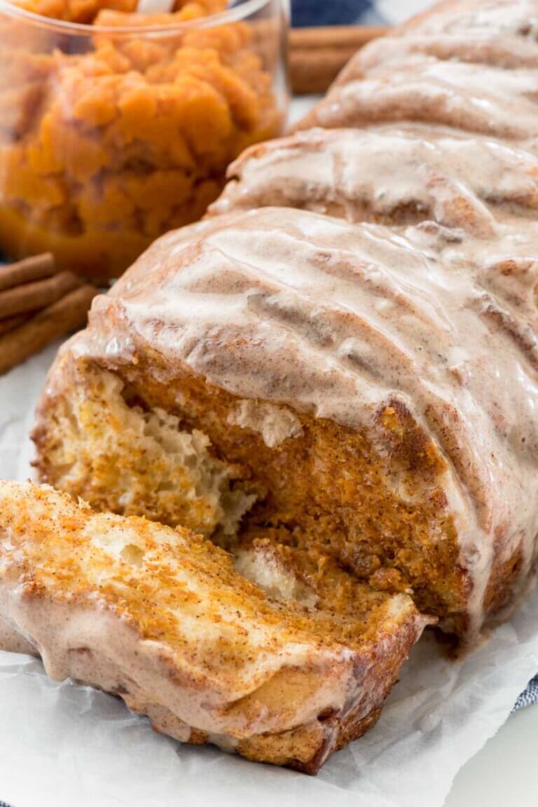 Pumpkin Pull-Apart Loaf