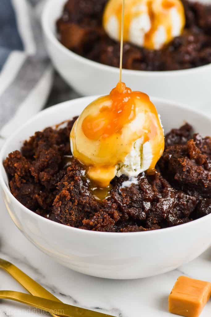Salted Caramel Crock Pot Brownies