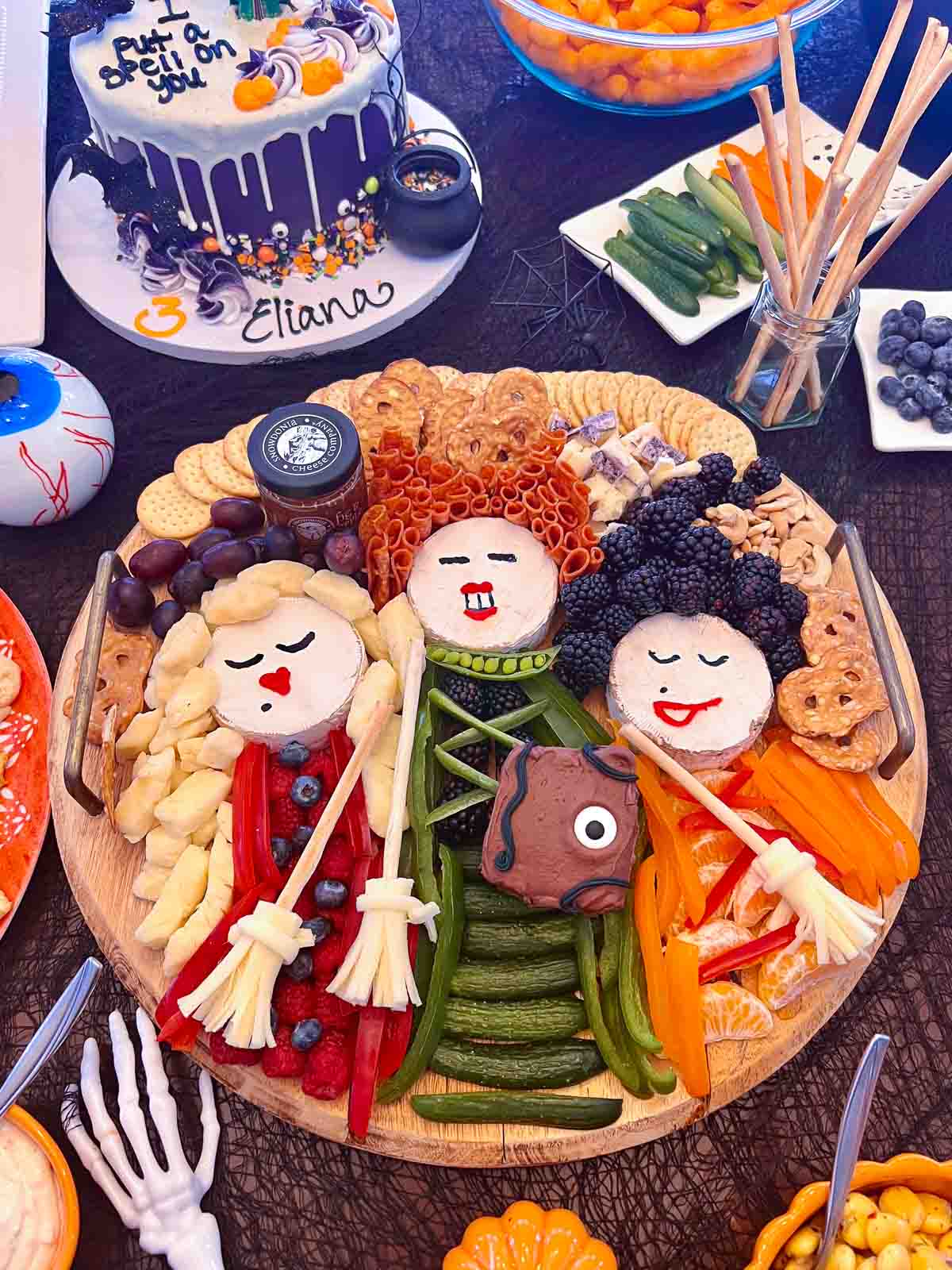 Sanderson Sisters Snack Board