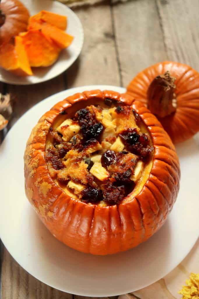 Savory Stuffed Pumpkin