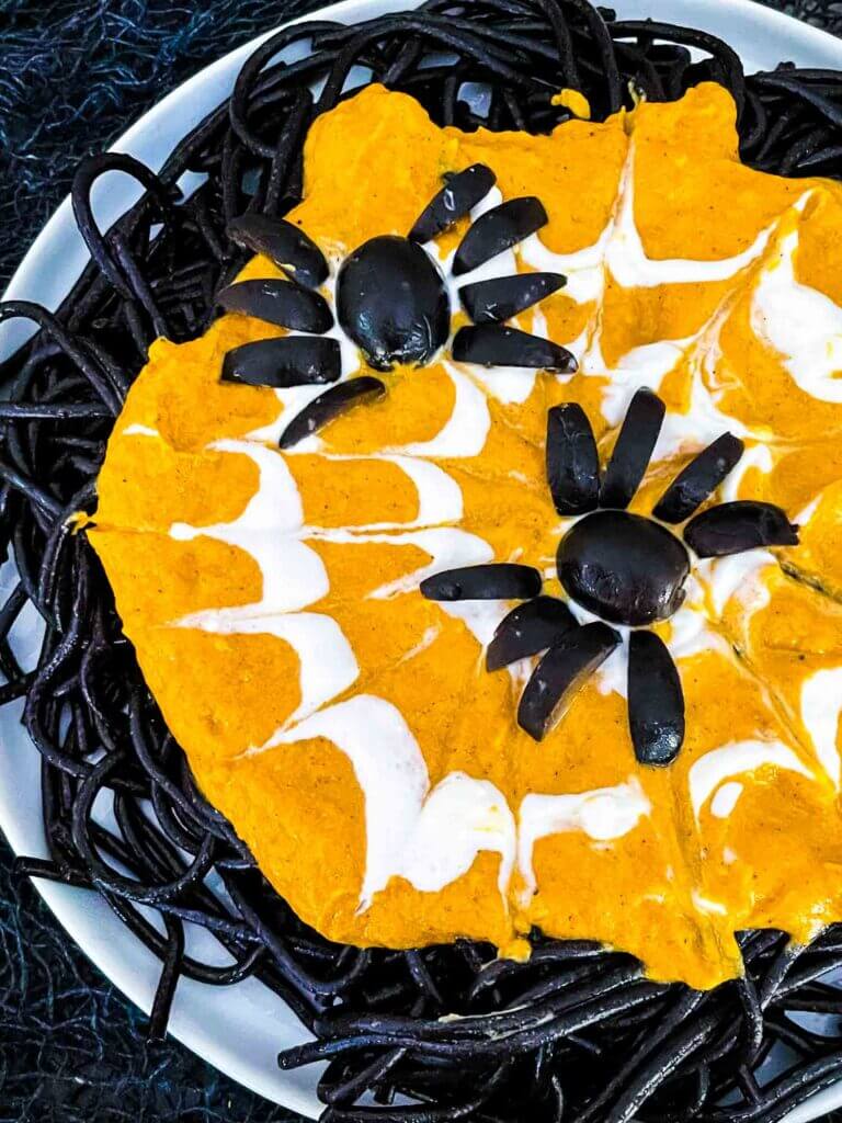 Spider Spooky Pasta