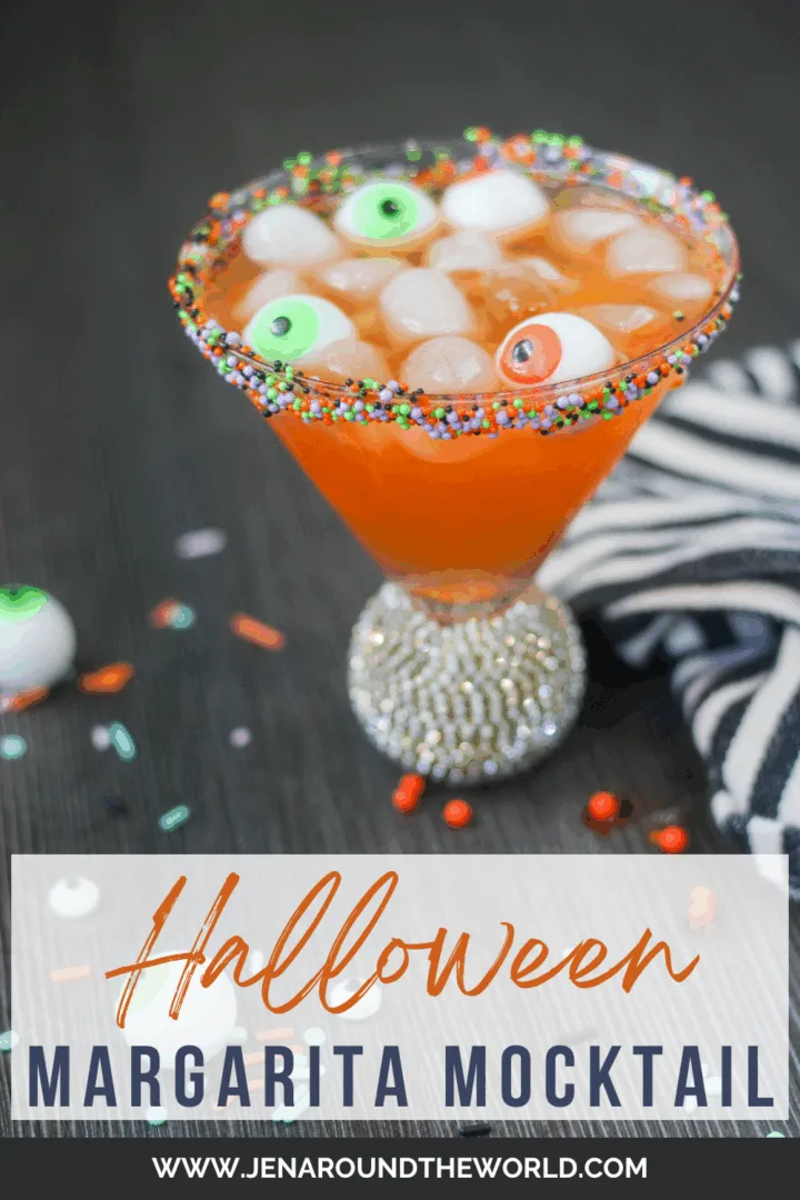 Spooky Halloween Margarita Mocktail (Non-Alcoholic Fun For All Ages!)