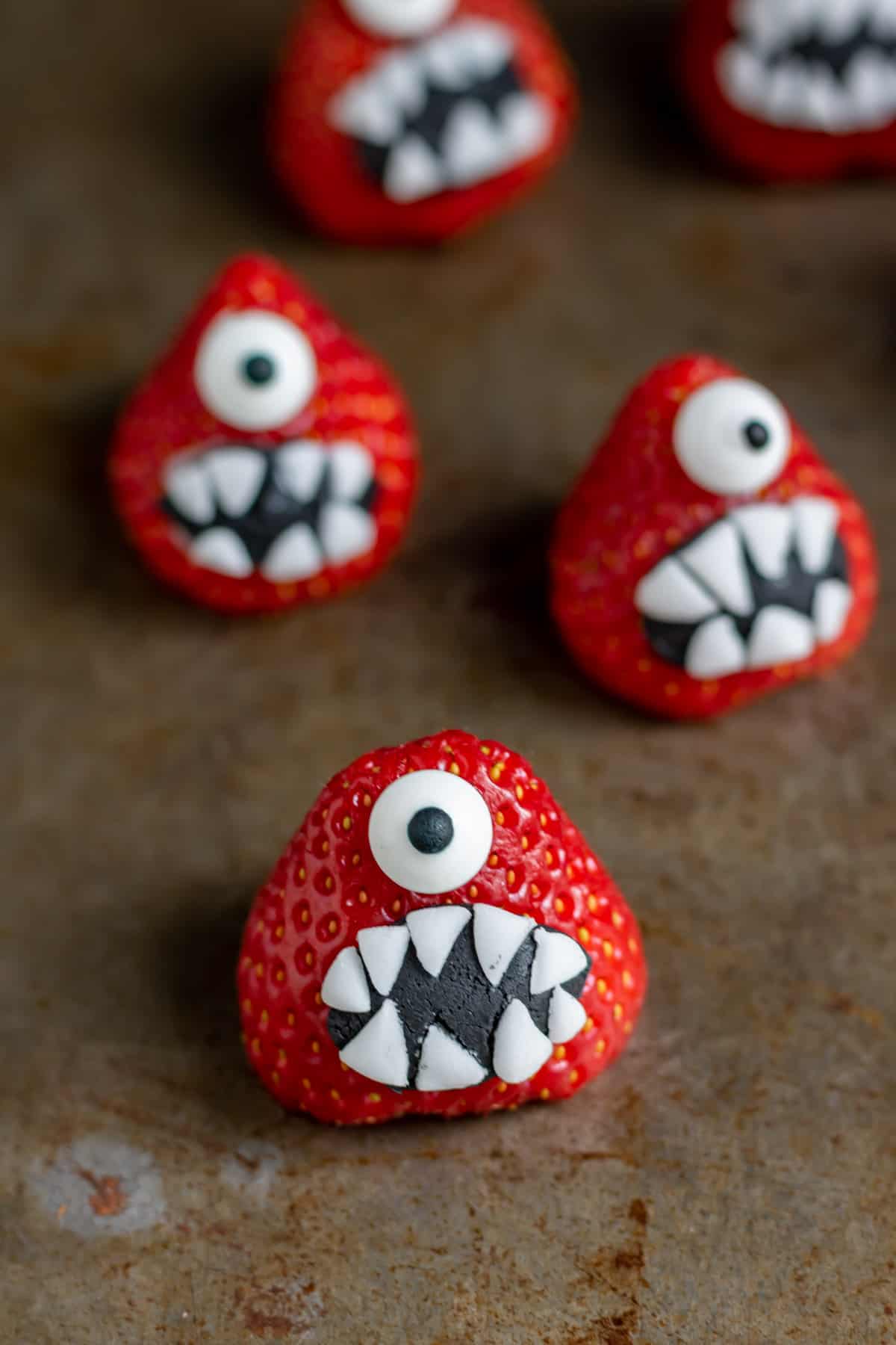 Strawberry Halloween Monsters