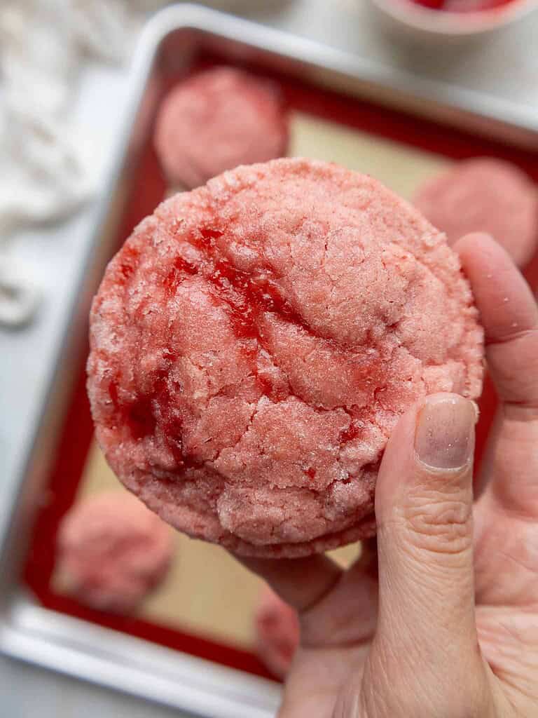 Strawberry Sugar Cookies