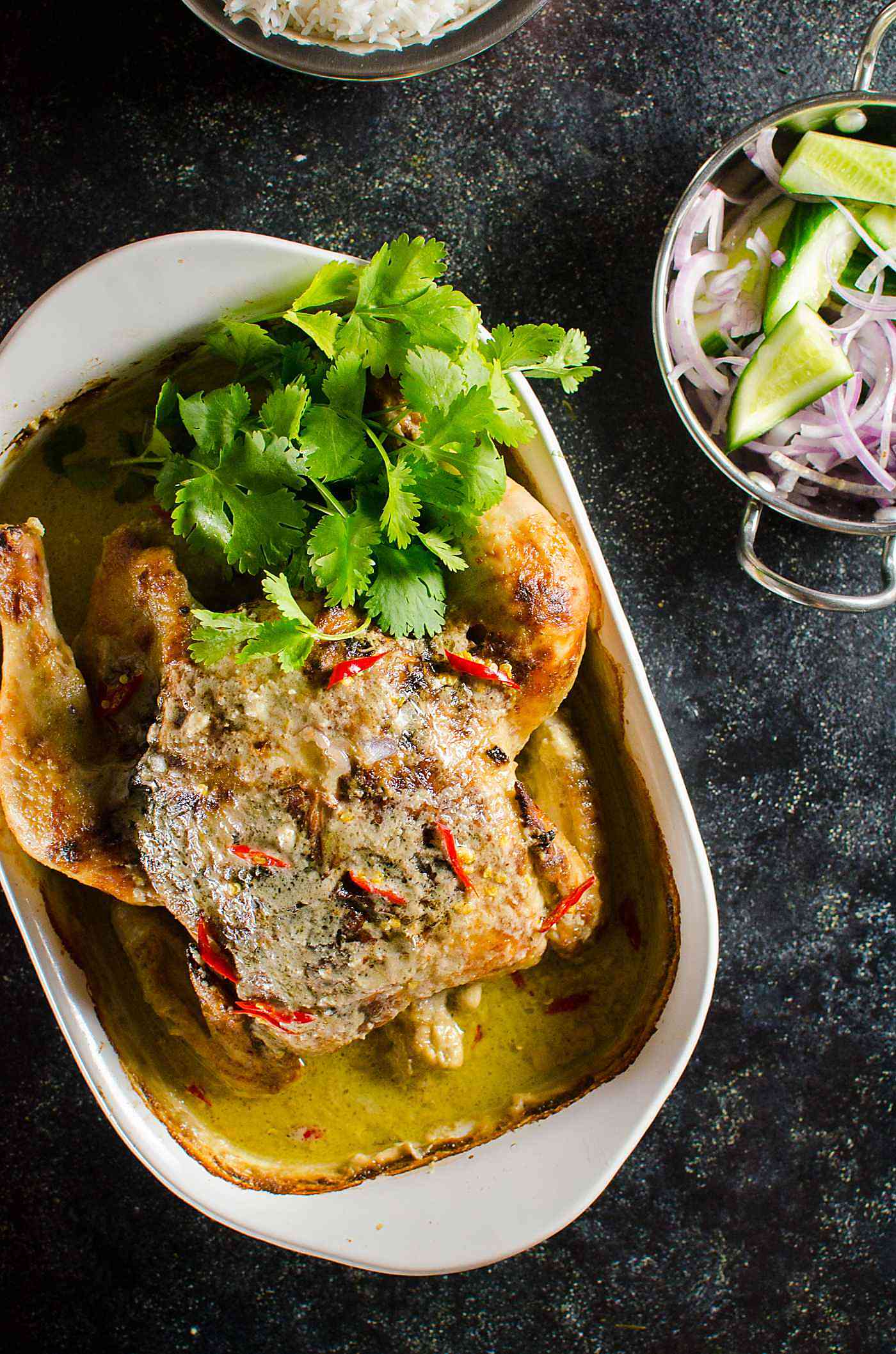 Thai Green Curry Roast Chicken