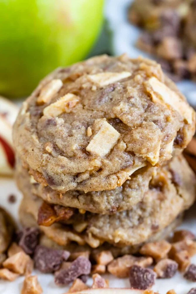 Toffee Apple Cookies