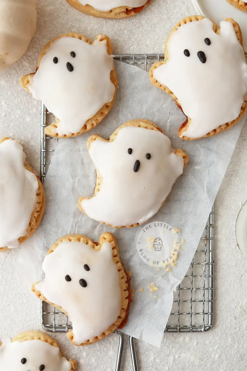 Vegan Ghost Pop Tarts