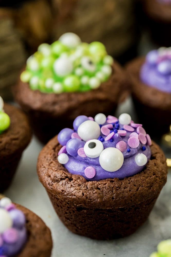 Witch Cauldron Brownie Bites (With Video!)