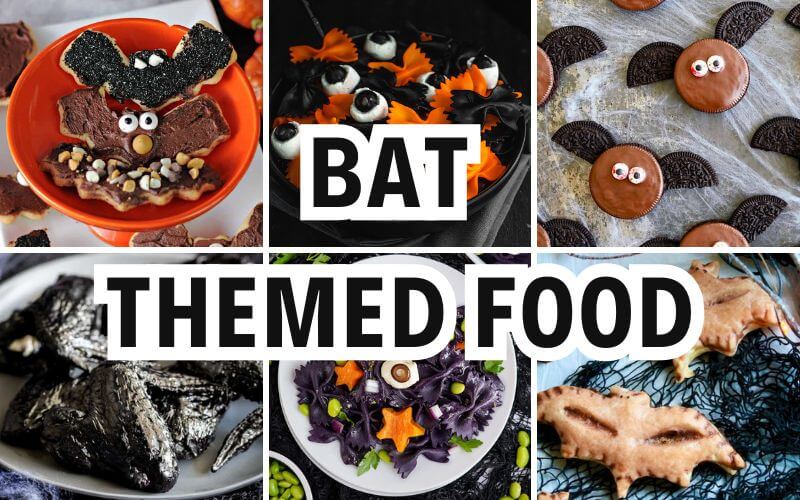 bat themed food