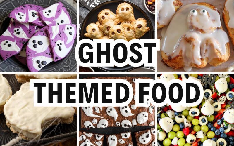ghost themed food