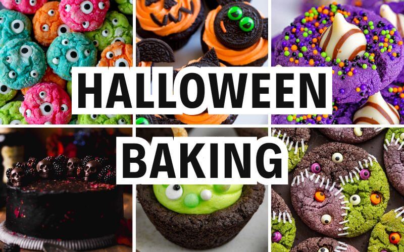 halloween baking