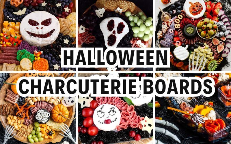 halloween charcuterie boards