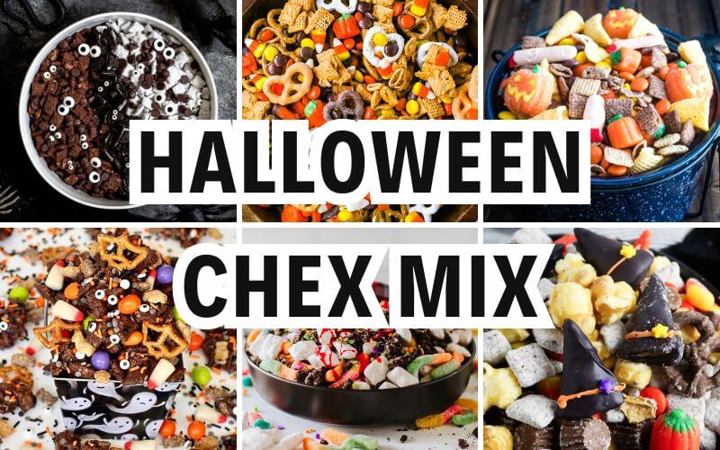 halloween chex mix