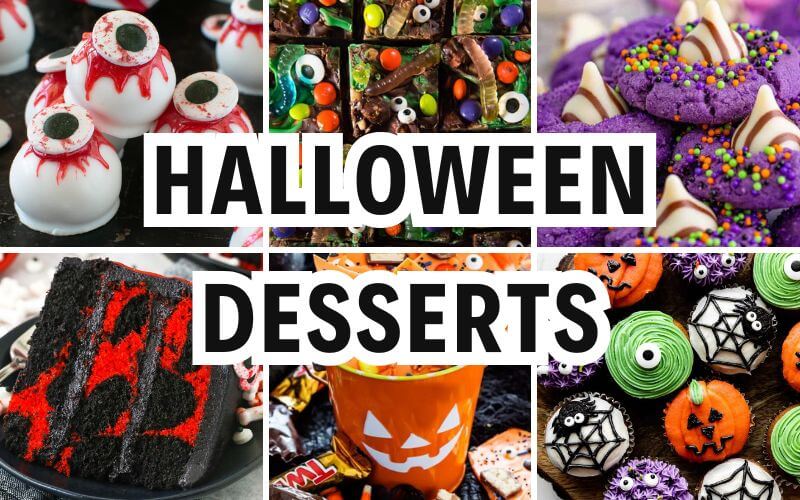 halloween desserts