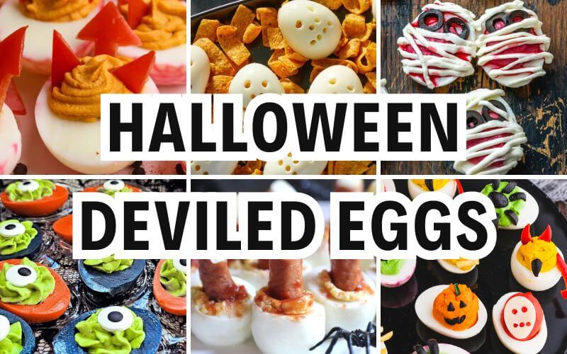 halloween deviled eggs