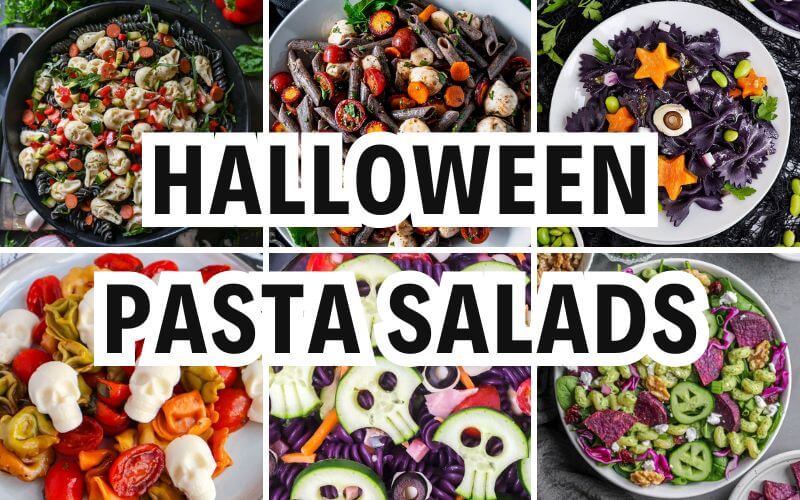 halloween pasta salads