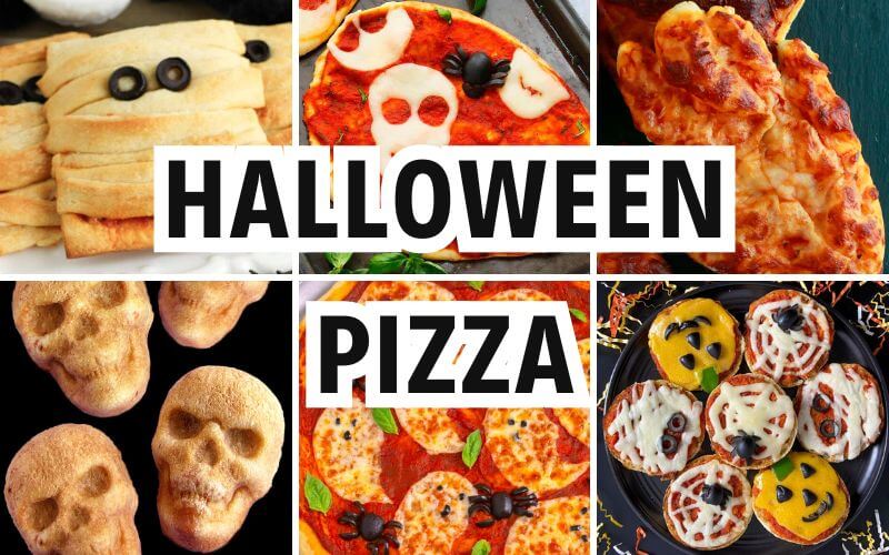 halloween pizza