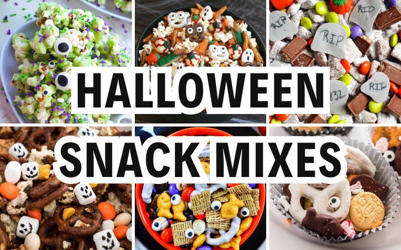 halloween snack mixes