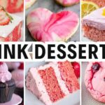 pink desserts