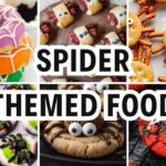 spider themed food
