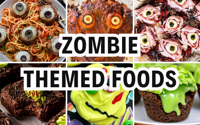 zombie themed foods