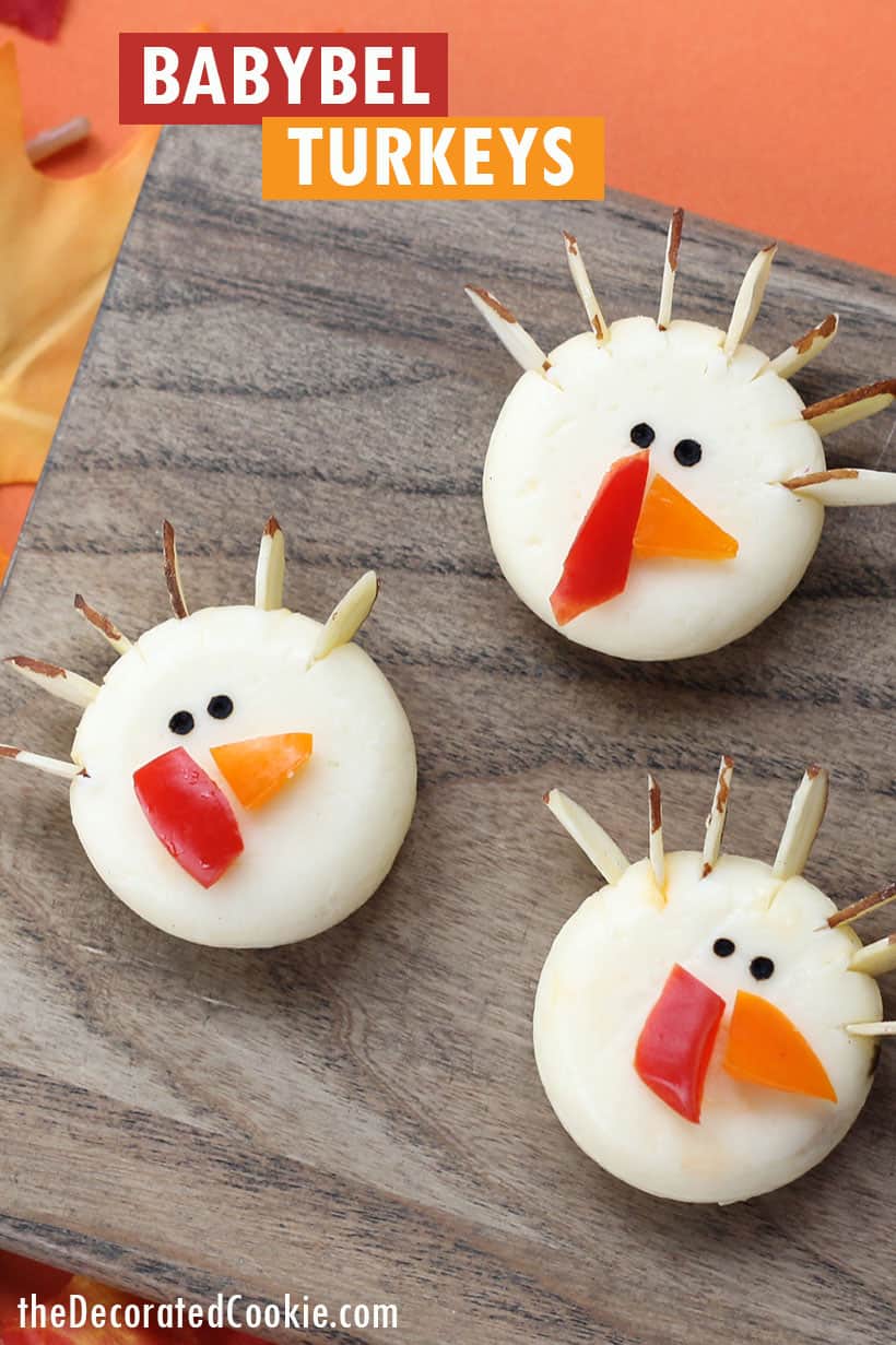 Babybel Cheese Turkeys