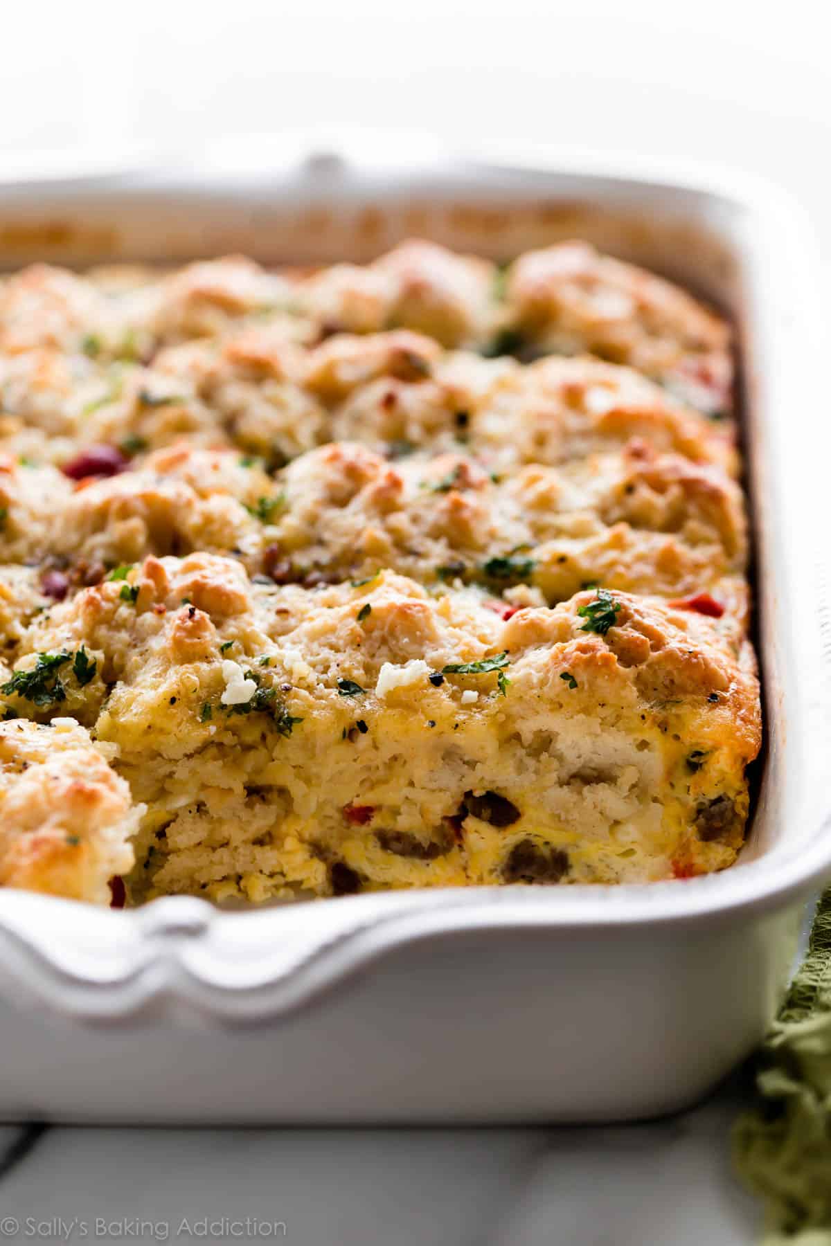 Biscuit Breakfast Casserole
