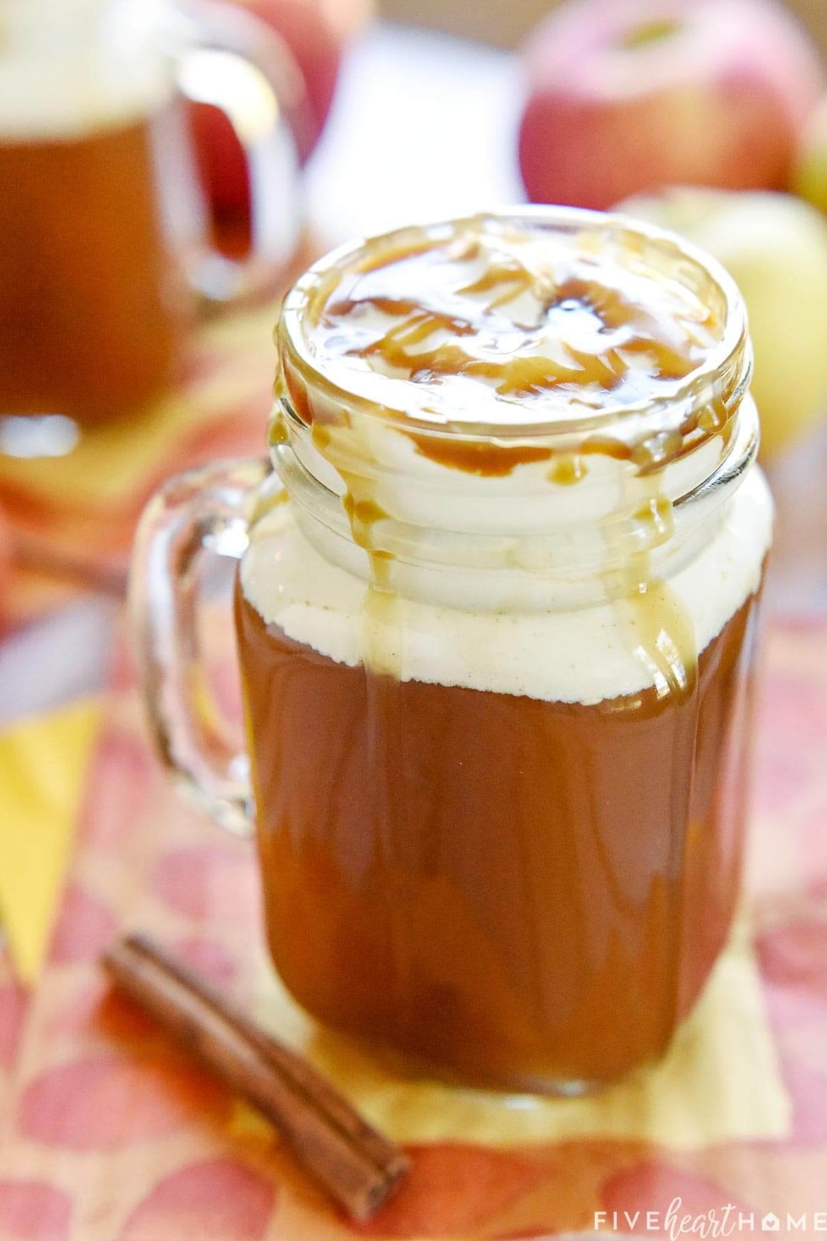 Caramel Apple Cider (All-Natural Starbucks Copycat)