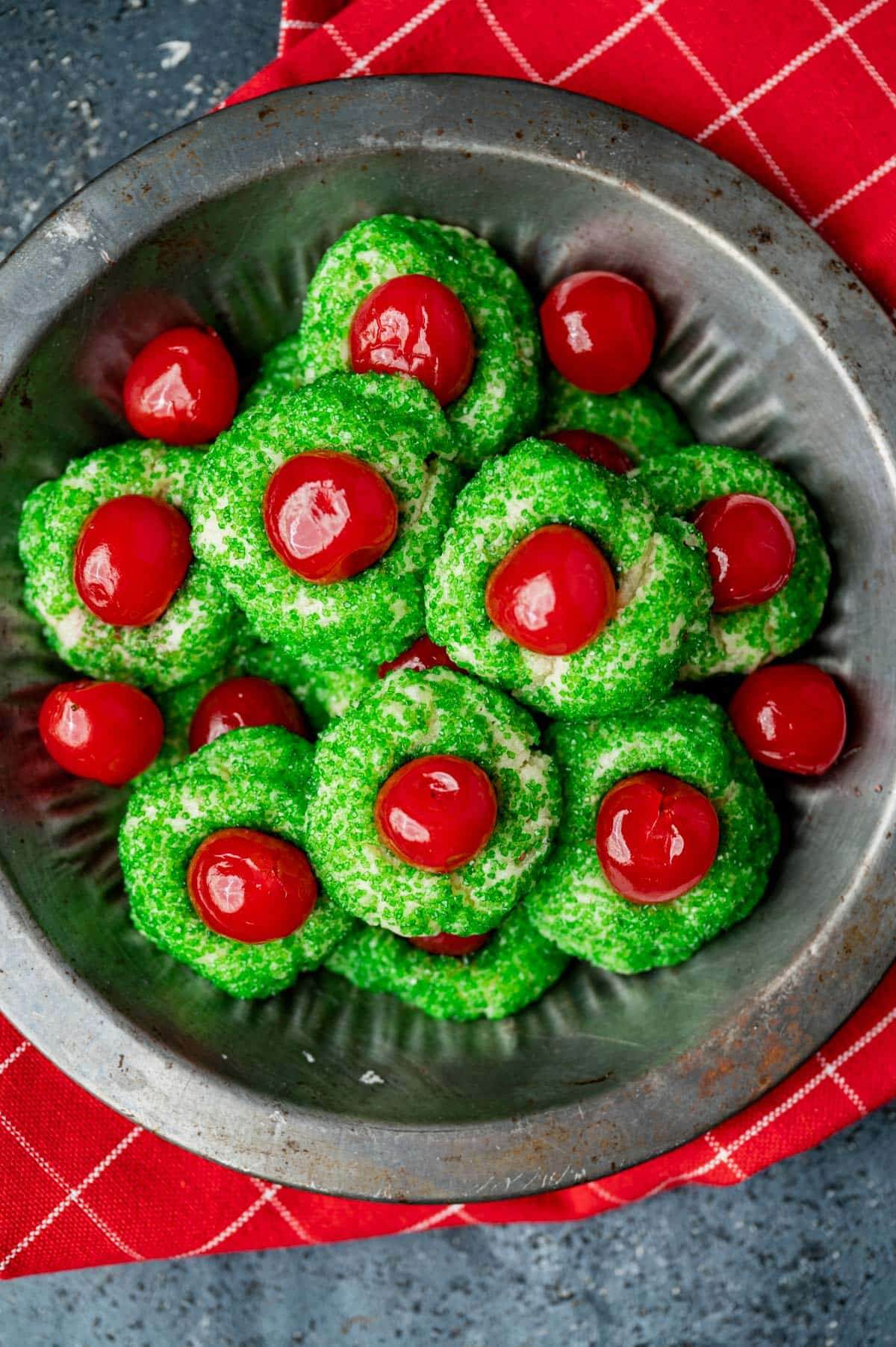 Cherry Cream Cheese Cookies