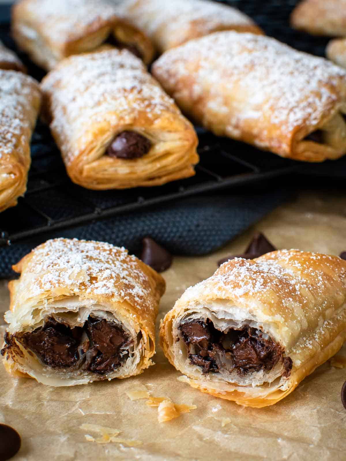 Chocolate Puff Pastry