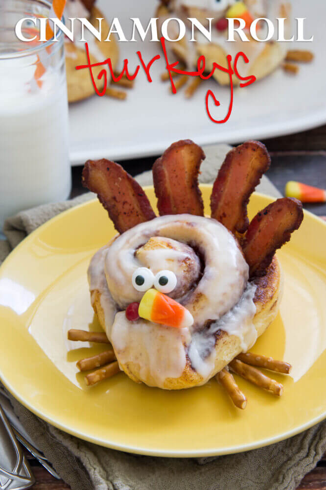 Cinnamon Roll Turkeys