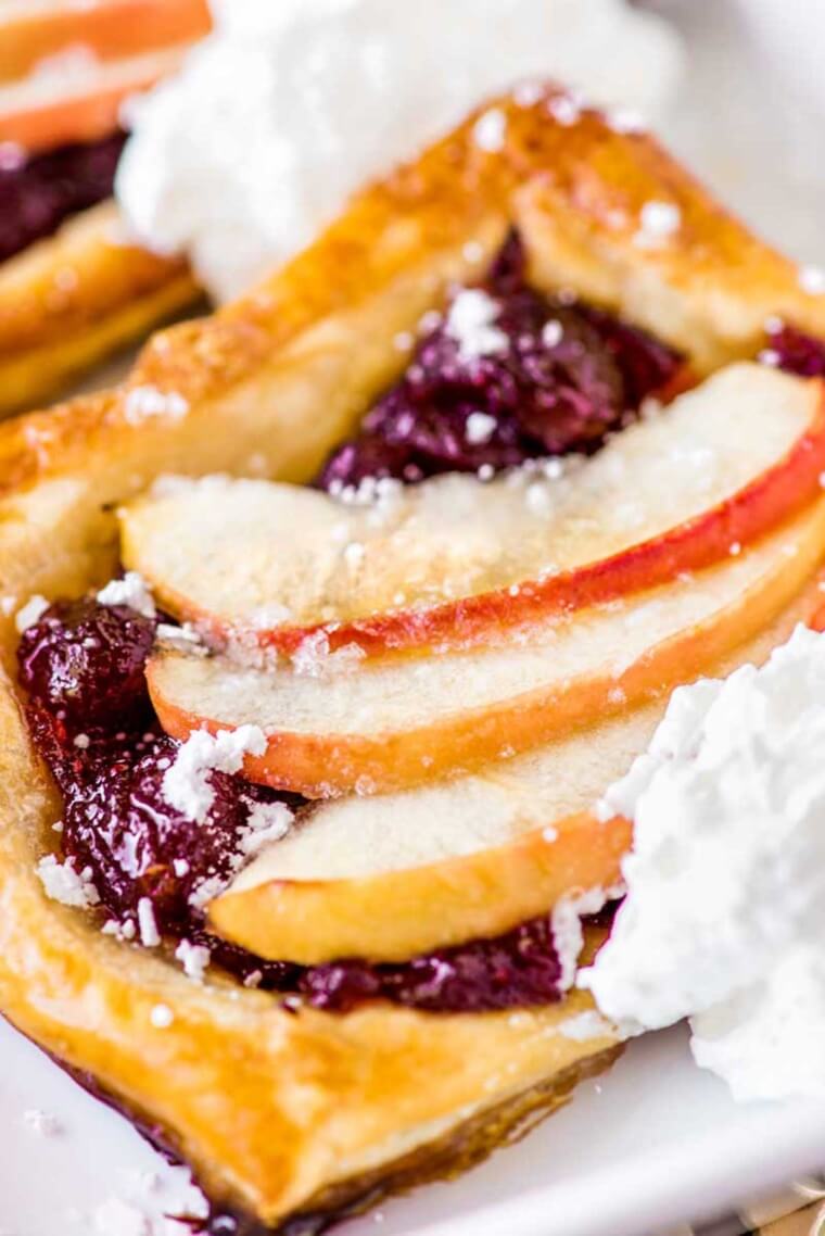 Cranberry Apple Puff Pastry