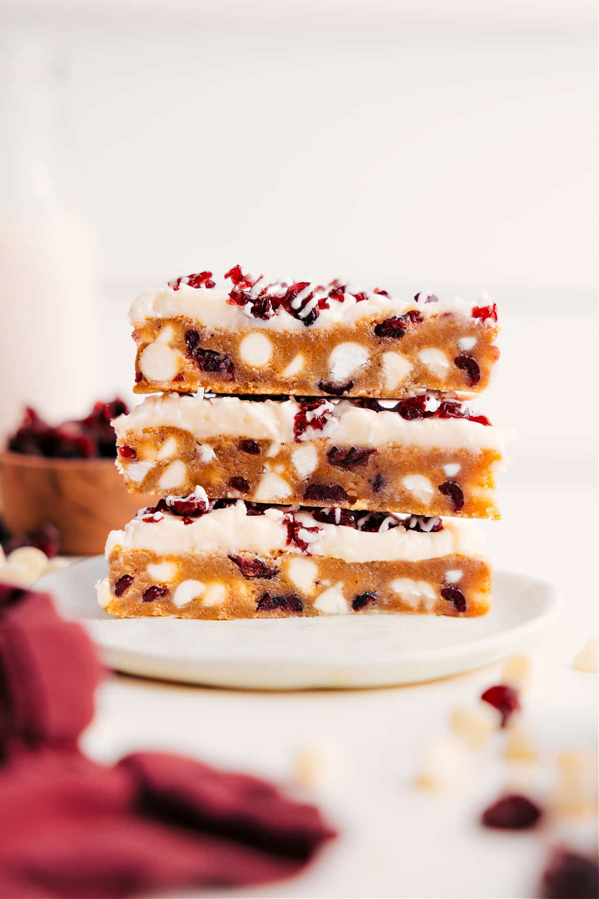 Cranberry Bliss Bars