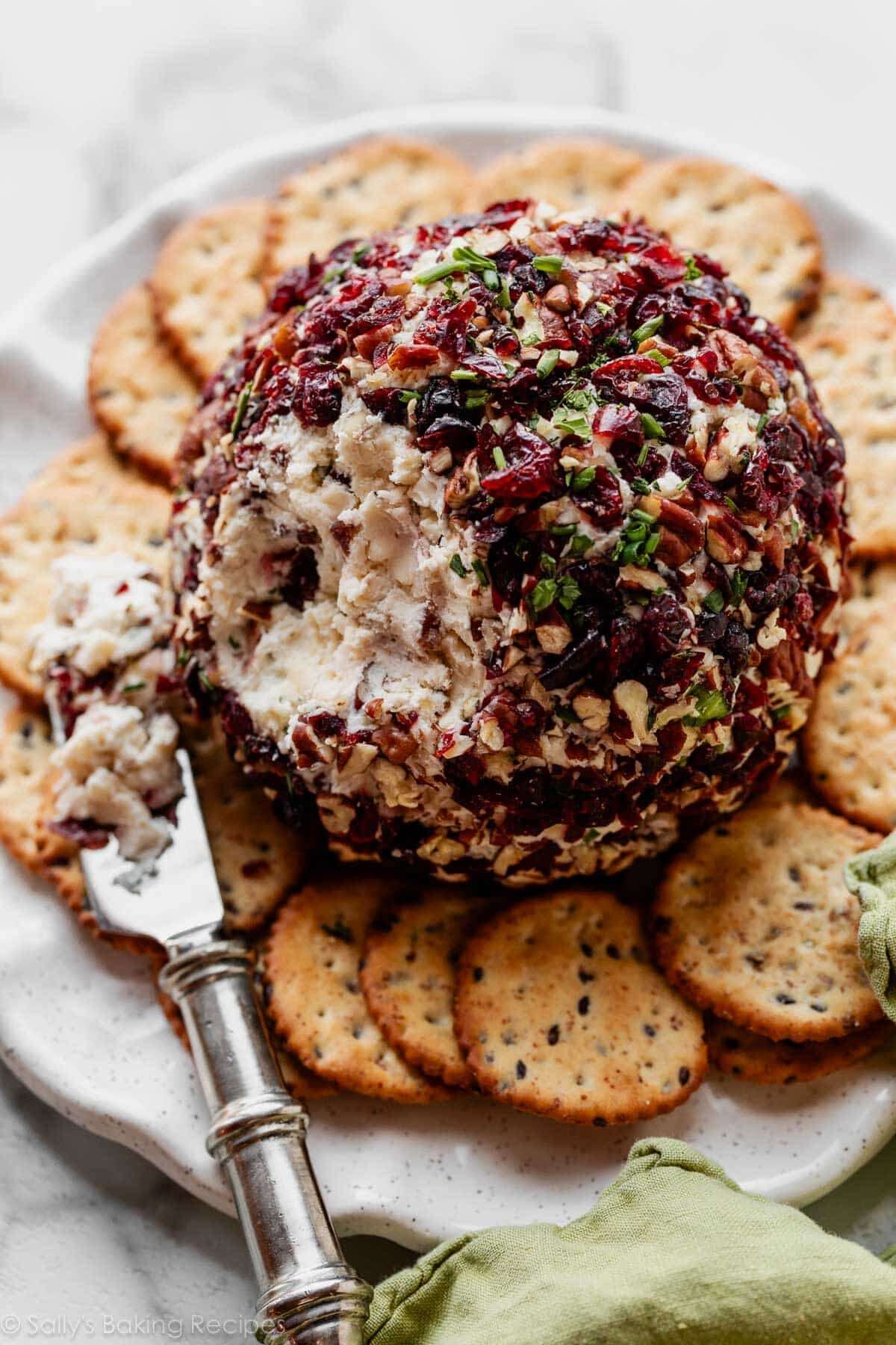 Cranberry Pecan Cheese Ball