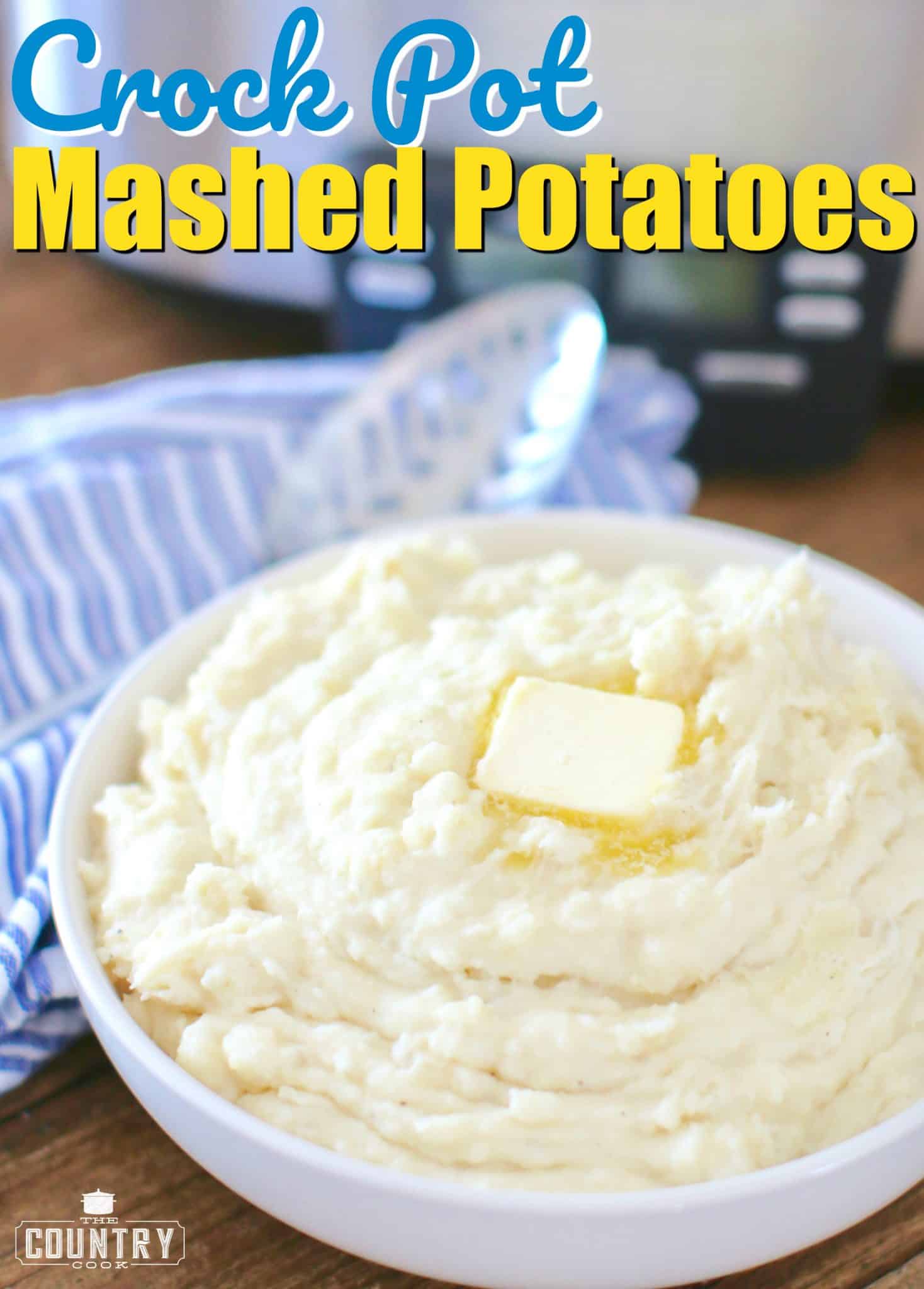Crock Pot Million Dollar Mashed Potatoes