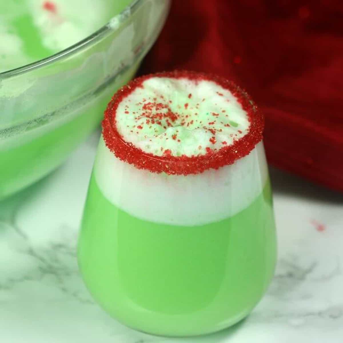Easy 3 Ingredient Grinch Punch Recipe