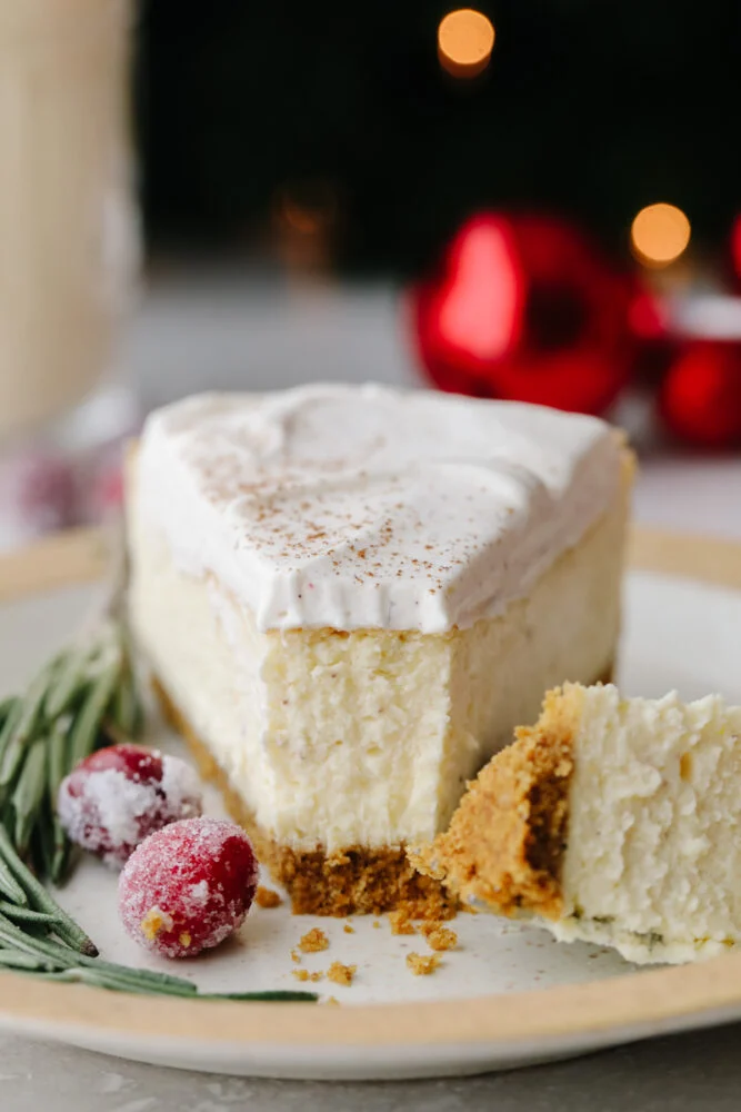 Eggnog Cheesecake