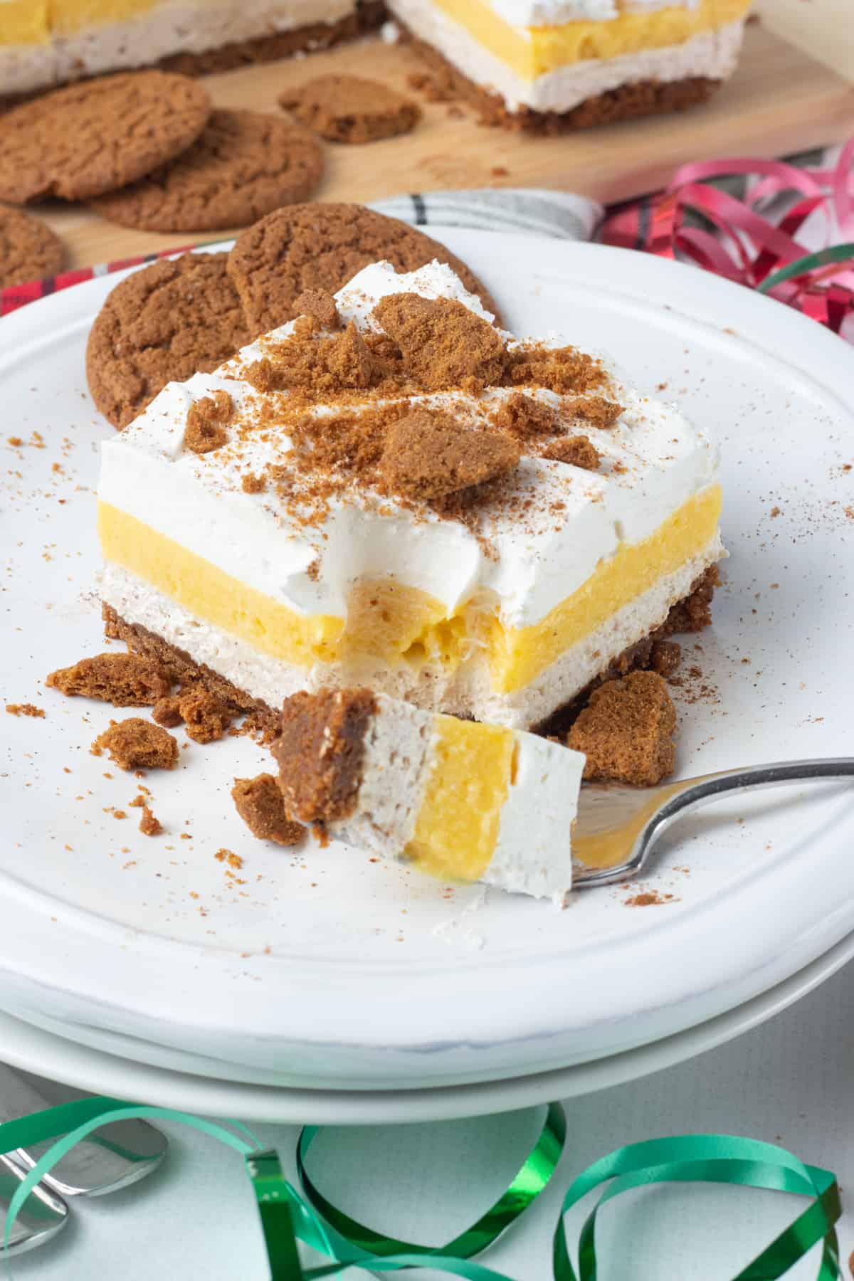 Eggnog Dream Bars