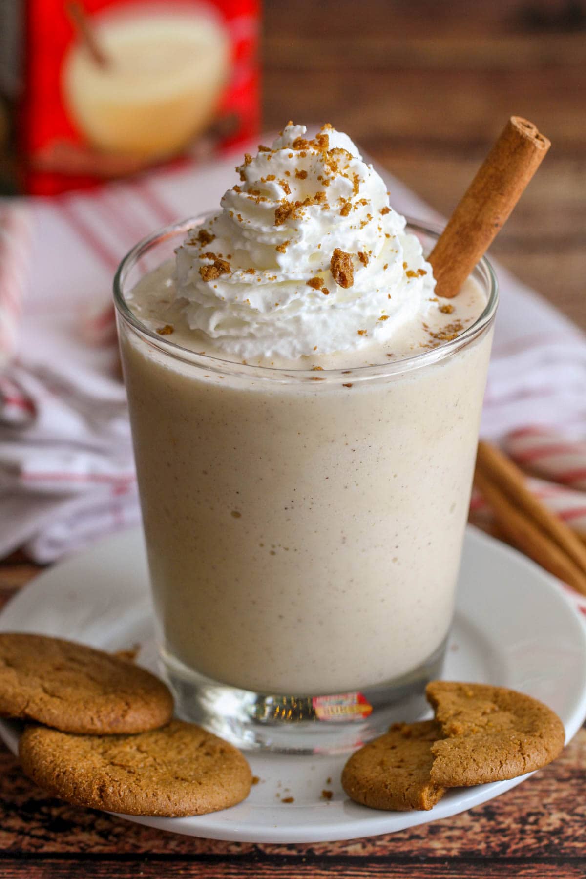 Eggnog Milkshakes