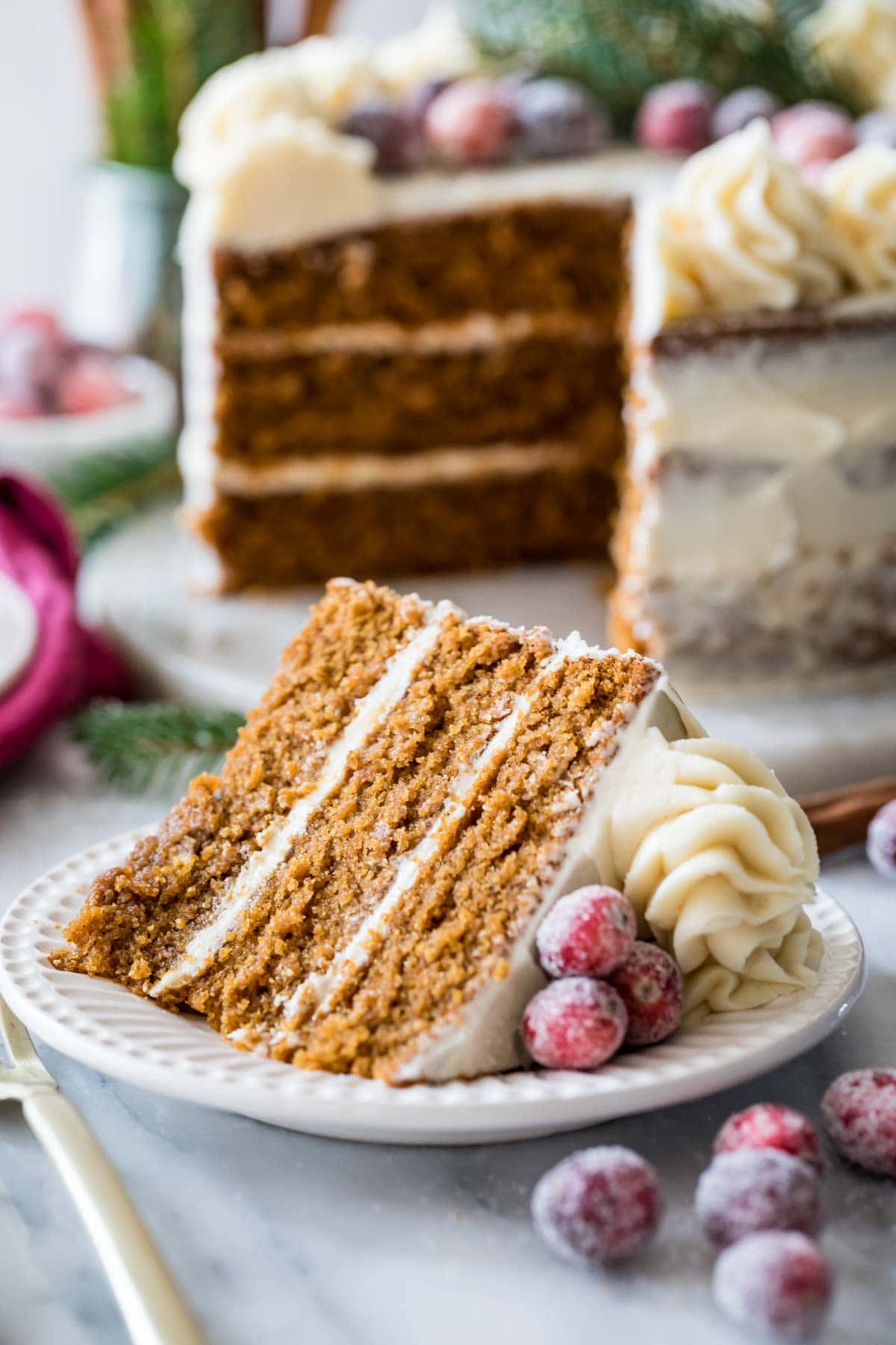 Gingerbread Layer Cake