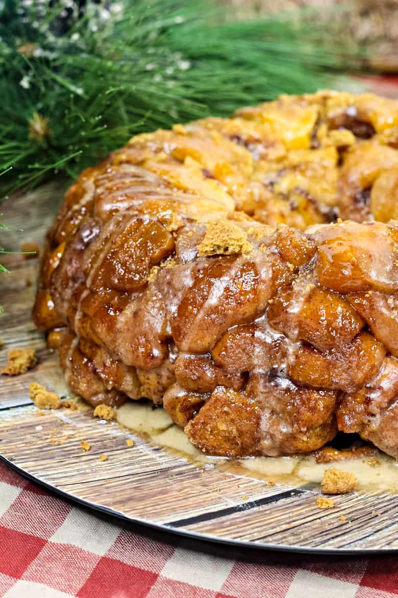 Gingerbread Monkey Bread