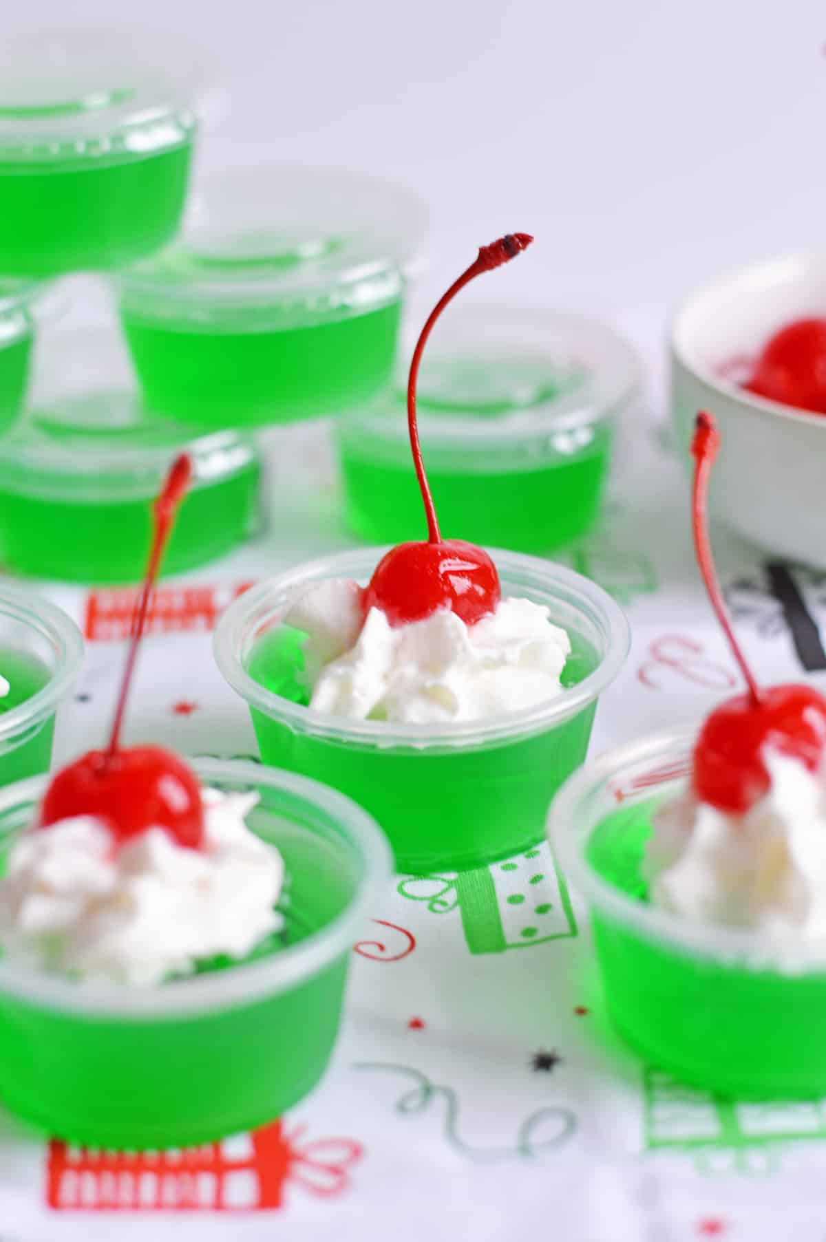 Grinch Jello Shots