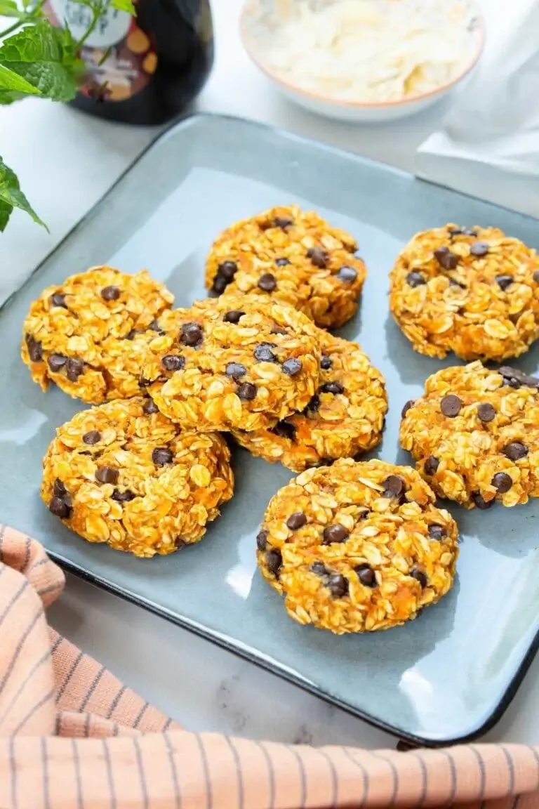 Healthy Pumpkin Cookies (3 Ingredients)