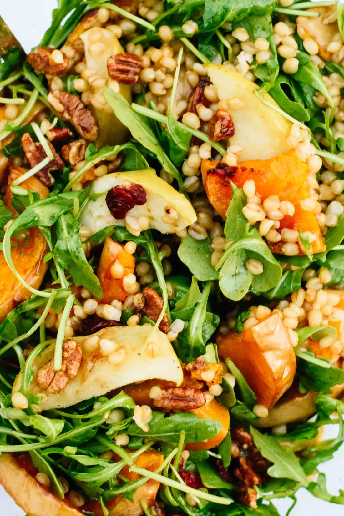 Hearty Roasted Butternut Squash & Apple Salad