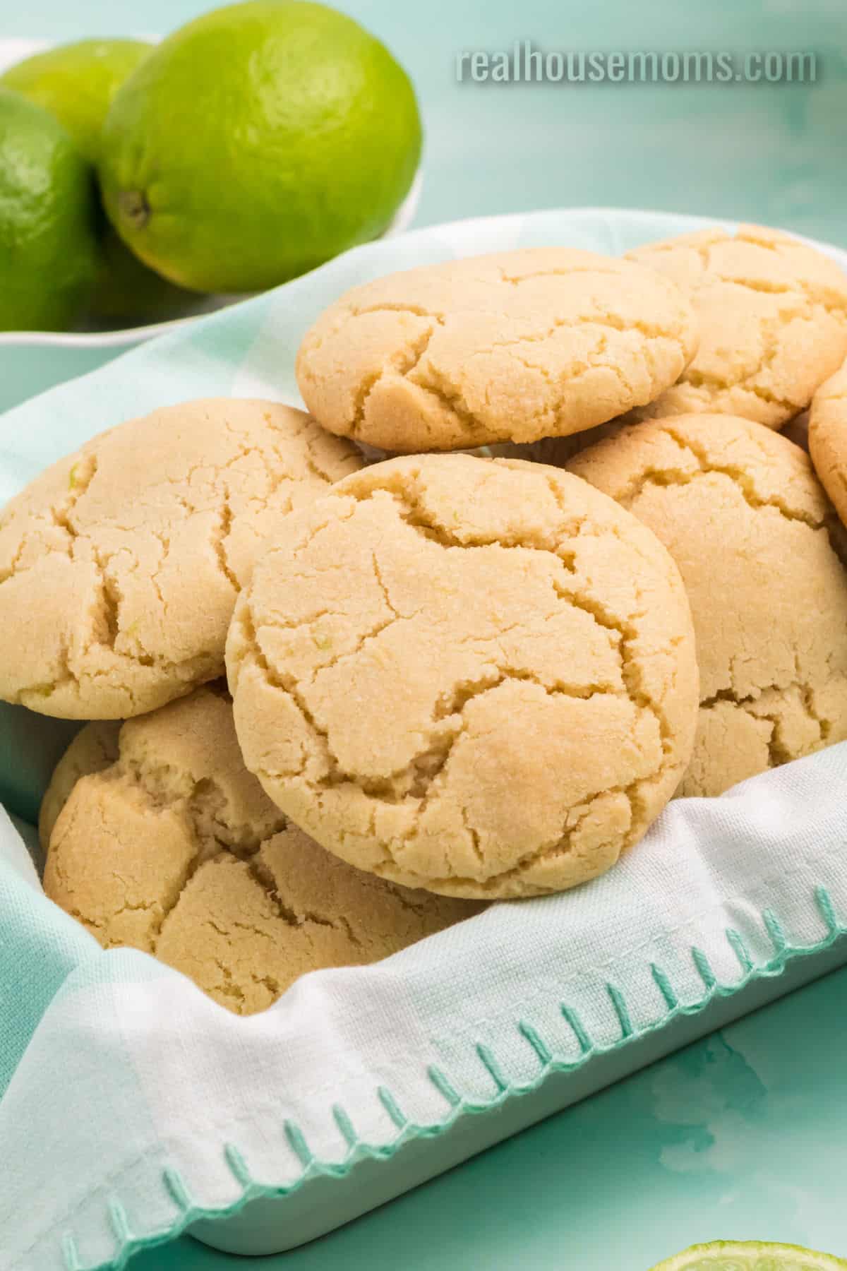 Lime Sugar Cookies