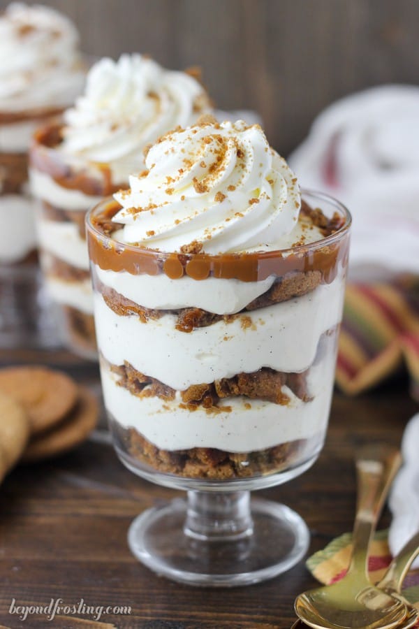 No-Bake Eggnog Cheesecake Parfaits