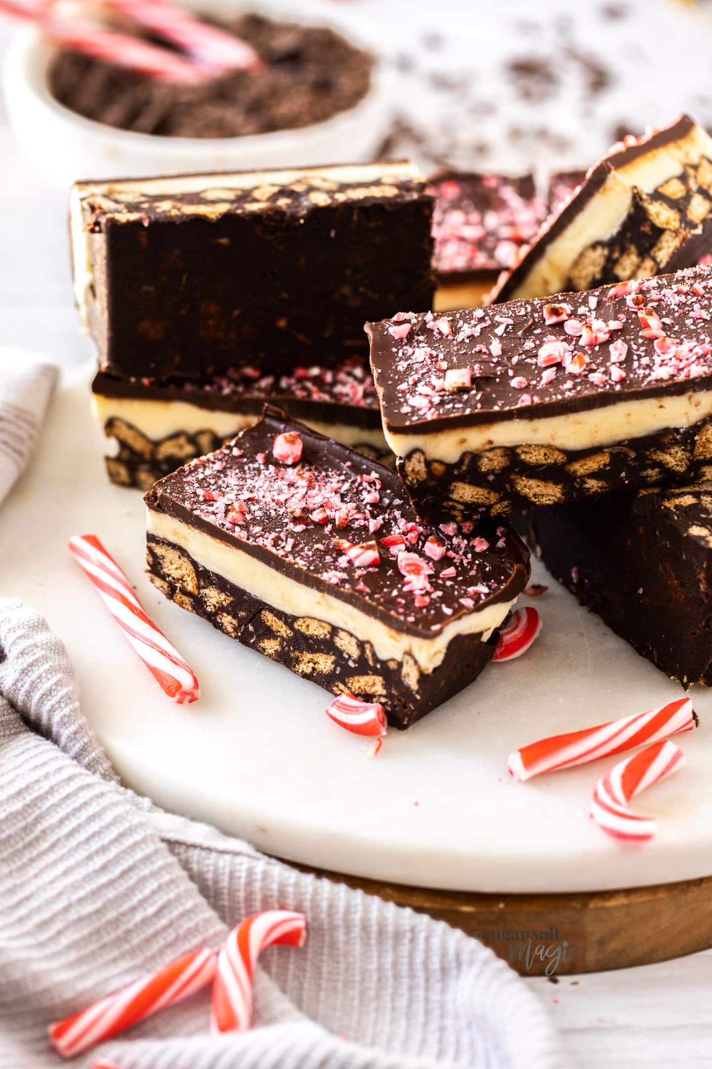 Peppermint Hedgehog Slice Recipe