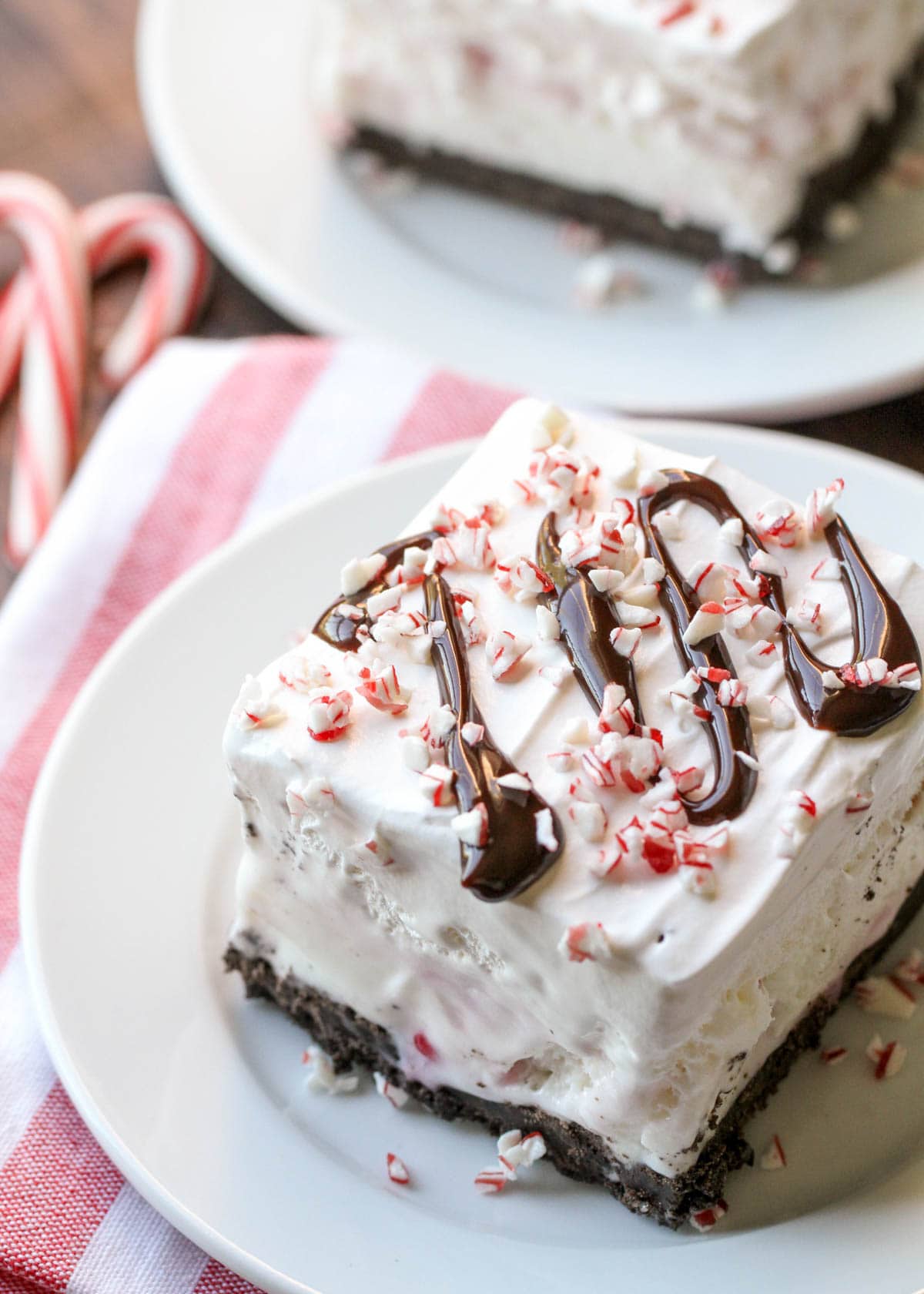 Peppermint Ice Cream Dessert